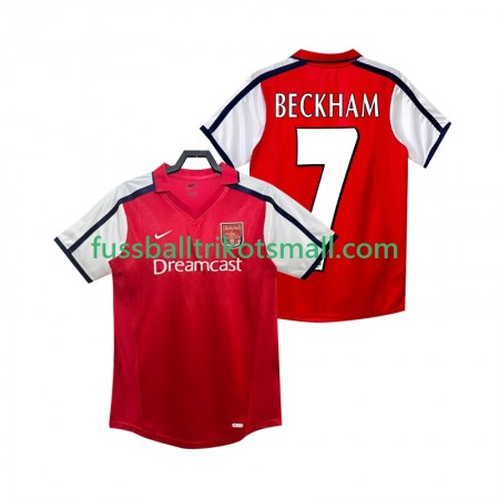 Fußballtrikots Arsenal BECKHAM 7 2001 Retro 2002 Kurzarm Heimtrikotsatz kaufen Fußballtrikots Arsenal BECKHAM 7 2001 Retro 2002 Kurzarm Heimtrikotsatz kaufen